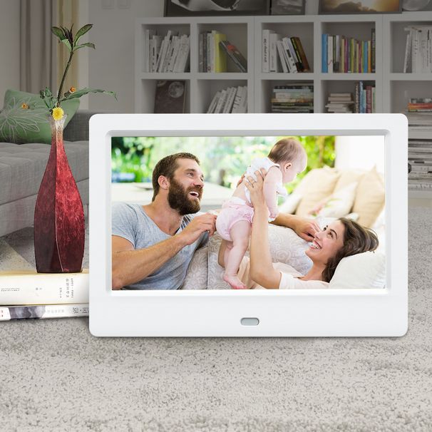 7-tommer 8-tommer 10 tommer digital fotoramme, elektronisk album, ultra smal kant reklamemaskine_voghion.com