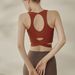 Sport-BH für Damen, Cross-Back-Yoga-Top, Laufweste, Push-Up, Oberbekleidung, Fitness-Unterwäsche, hochfester Halt_voghion.com