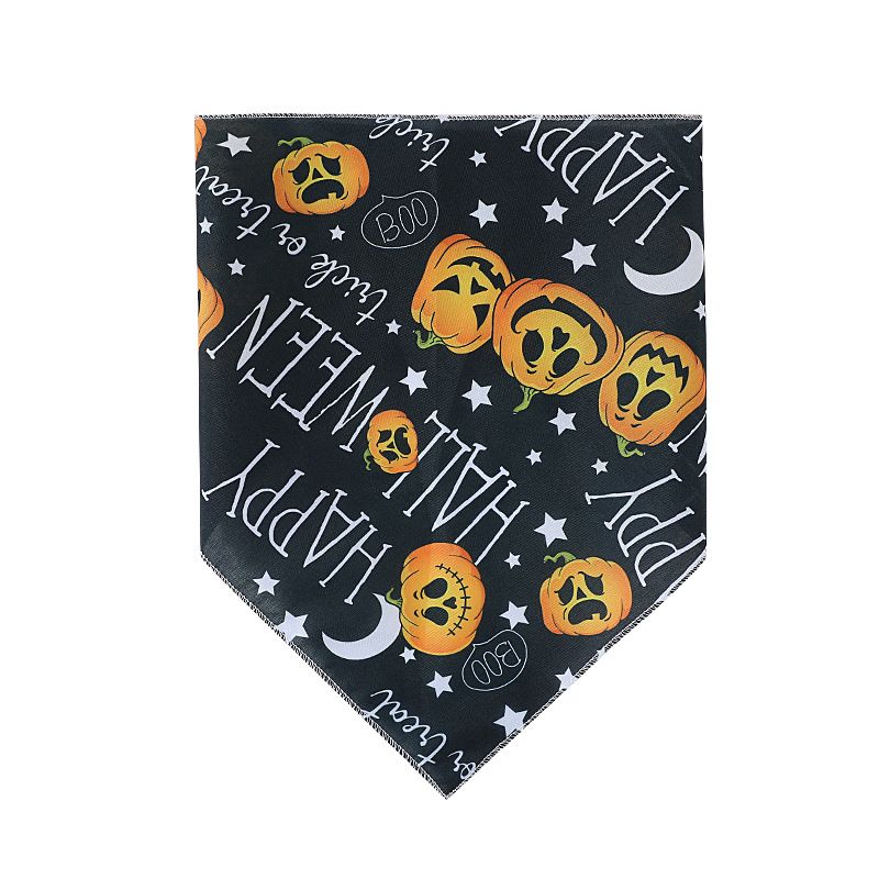 Halloween katt dregla handduk Pet triangel hund haklapp hund dregla handduk_voghion.com