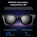 LIGE Camera Smart Music Glasses Make Receive Call Bluetooth Headset Recording Photo Recognition Anti Blue Light UV_voghion.com