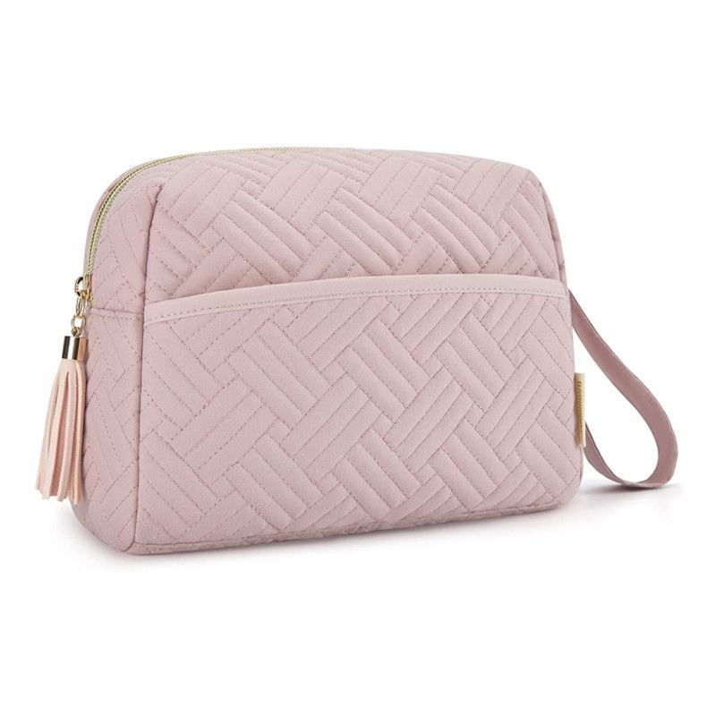 Kosmetik-Toilettenartikel-Aufbewahrungstasche, Make-up-Koffer, Organizer, tragbar, handgehalten, Trocken-Nass-Trennung, große Kapazität_voghion.com