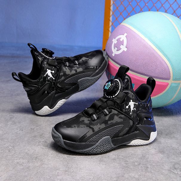 Kids’ Shoes Children's Basketball Shoes 2025 New Trendy Brand Practical Youth Rotation Shoes Non Slip Running Sports Shoes_voghion.com