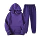 Tracksuits Mens Female Tracksuit Casual Jogging Suit Sweatshirt Set Hoodies Sweatpant 2Pcs Fashion Warm Solid Colors_voghion.com