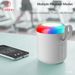 EARLDOM Bluetooth 5.3 Dual Long Battery Life Portable RGB Ambient Light Small Speaker_voghion.com