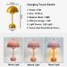 Lampe de table LED rechargeable de type C, interrupteur tactile, lanterne décorative, veilleuse en alliage_voghion.com