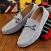 Men Loafers Business Shoes Suede Leather Soft Sole Male Casual Shoes Retro Flat Dress Shoes Moccasins Designer Slip On Men Shoe_voghion.com