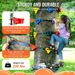 Kit di 6 cinghie per arrampicata sugli alberi, cricchetto per arrampicata sugli alberi all'aperto, contiene 20_voghion.com