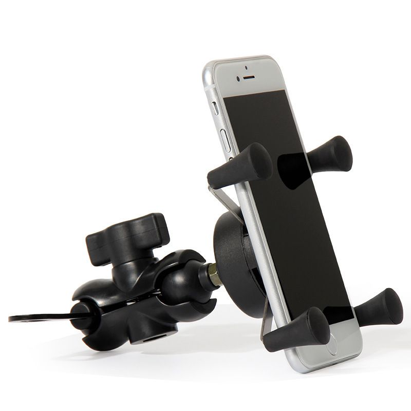 Motorcycle Riding Navigation X-shaped Mobile Phone Electric Vehicle Universal Bracket Outdoor_voghion.com