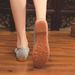 Old Beijing Cloth 25 Spring New Women's Soft Sole Non-Slip Wear-Resistant Middle-Aged And Elderly Mom Slip-On Lazy Shoes_voghion.com