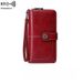 Women's Wallet Wallet Anti-Magnetic Wallet Long Zipper Large Capacity Clutch Wallet_voghion.com