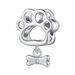 Hållad hundtassberlock Sterling Silverberlock,SCC2955_voghion.com