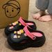 New Summer Cool EVA Removable Baotu Cold Slippers, Small Height Increase, Non-slip_voghion.com
