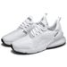 New Large Size Full Air Cushion Shock Absorption Couple Style Soft Sole Running Sports Casual Unisex Shoes_voghion.com