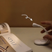 Mini lampada da lettura portatile per dormitorio per studenti, con clip per studio e libri, da comodino, con ricarica USB_voghion.com
