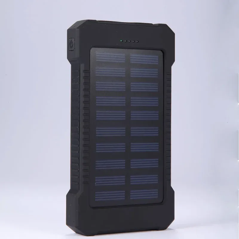 20000mAh Solar Portable External Battery Charger With SOS Flashlight Power Bank For Smartphone_voghion.com