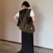 Leopard-print Canvas Women's 2025 New Shoulder Bag Large Capacity Tote Bag_voghion.com