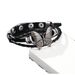 New Element PU Bracelet Niche Design Dark Style Butterfly Jewelry Straight_voghion.com