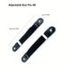 HOT 2pcs/set No Elastic Women Men Unisex Stretch For Pants Jeans Casual Buckle Free Adjustable Invisible Belt_voghion.com