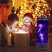 Lampă de noapte cu lavă cu meduze simulate cu LED-uri, USB, colorată, pentru dormitor, noptieră, atmosferă, cadou de ziua de naștere, lumini ornamentale pentru cameră_voghion.com