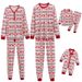 Ropa de mujer Traje navideño para padres e hijos Traje familiar Traje navideño clásico estampado Ropa para el hogar_voghion.com
