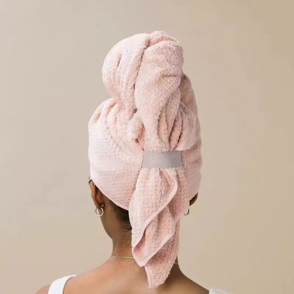 Extra Soft Coral Fleece Hair Towel Wrap – Ultra Absorbent & Quick Dry (170g, 6 Colors, Single & Multi-Pack Options)_voghion.com