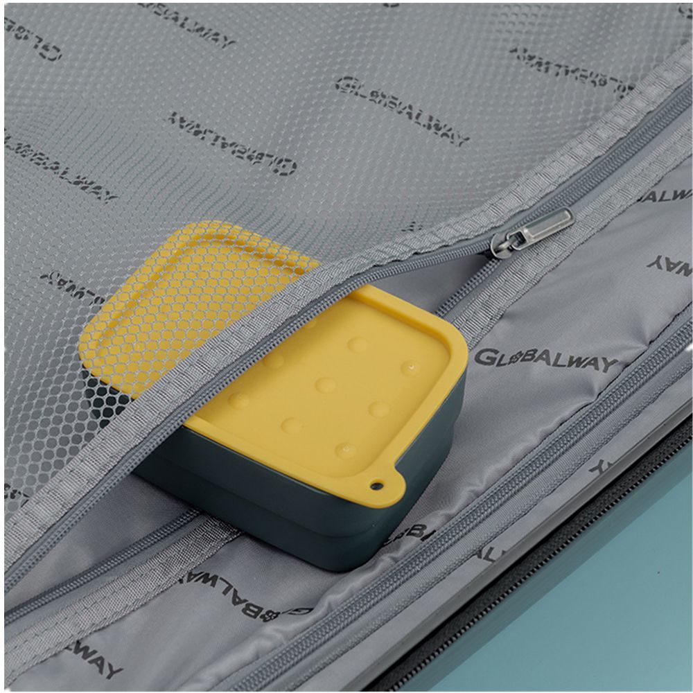 3-teiliges Set wasserdichter und feuchtigkeitsbeständiger Seifenablage mit Schwammbürste für die Küche_voghion.com