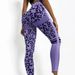 seamless high-waisted cheetah print tummy control yoga pants tight peach hip quick-drying training hip lifting fitness pants_voghion.com