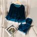 Underwear & Sleepwears Velvet Sleepwear Set For Women - Long Sleeve Top & Pants, Soft Loungewear, Comfortable Homewear With Stylish Round Neck_voghion.com