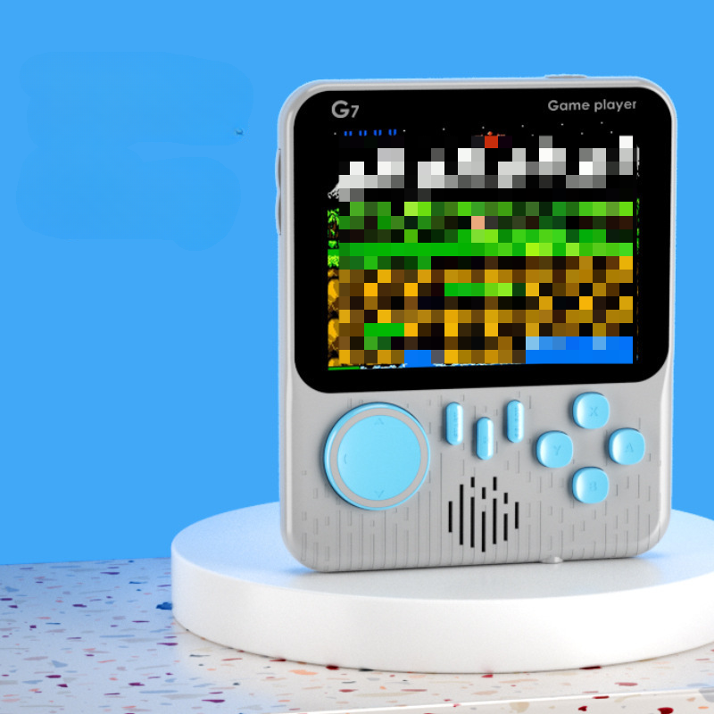 Handheld Gaming Console Ultra-Thin G7 Retro Portable Game Console with 666 Classic Games, HD Color Screen, FC Game Cartridge Console_voghion.com
