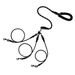 Pet Supplies Reflective Nylon One-to-Two Three Leash Anti-Tangle Multi-Head Detachable Dog Rope_voghion.com
