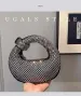 Crystal Shiny Dias Evening Wedding Party Clutch Purse Satin Hobo Fashion Women's Handbag Female Shoulder Bag Street_voghion.com