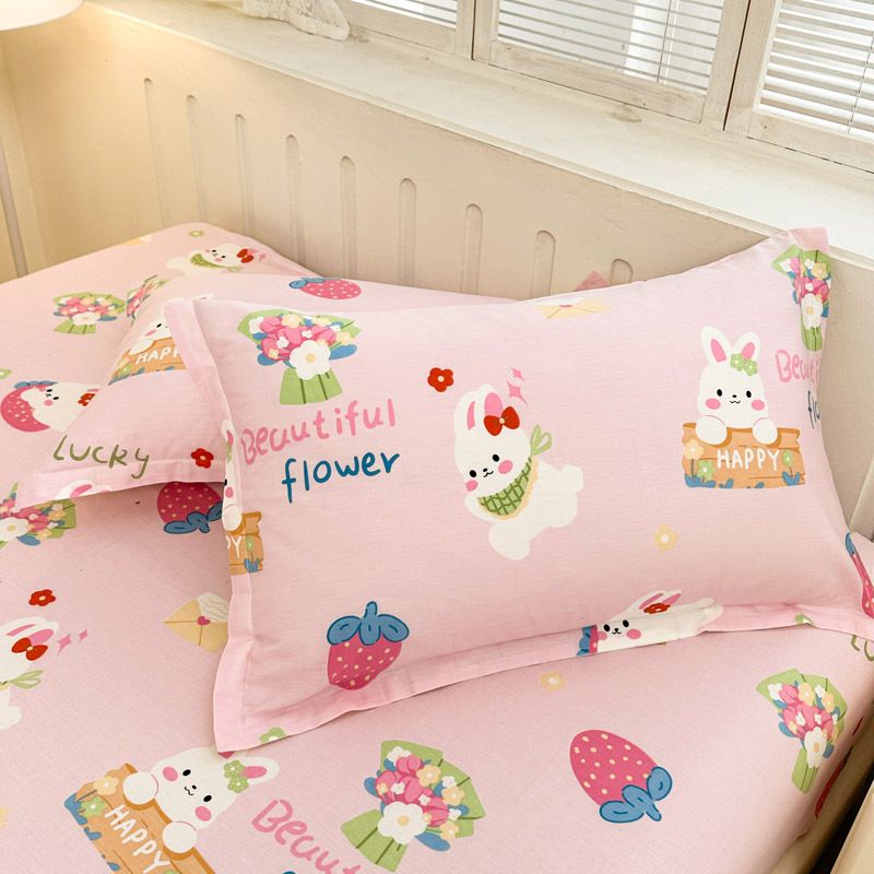 Federe in cotone, un paio di federe in puro cotone, 48x74 cm, set completo per la casa, con fodera per cuscino, da donna_voghion.com