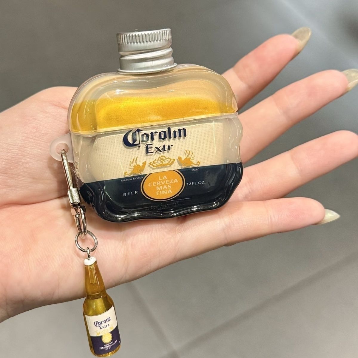 Customized Crown Logo Phone Cover - Compatible With Multiple Generations Of AirPods Devices_voghion.com