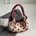 2025 Fall/Winter New Commuter Shoulder Bag Women's Polka Dot Tote Bag Large Capacity_voghion.com