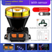 Super LED Headlamp Rechargeable Ultra Bright Night Fishing Mining Lamp Sensor Head-mounted Outdoor Flashlight_voghion.com