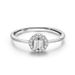 Tancise Classic Zircon Silver Ring Naisten Korut Häät Promise Juhlalahja_voghion.com