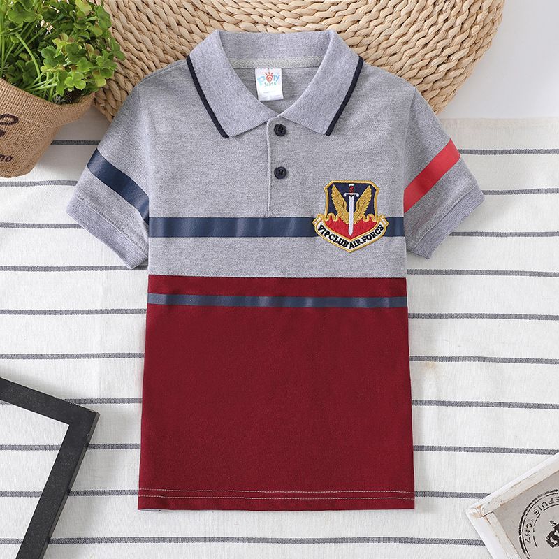 Kid's Clothing 2024 kids polo shirt Boys Performance Moisture Wicking Shirt_voghion.com