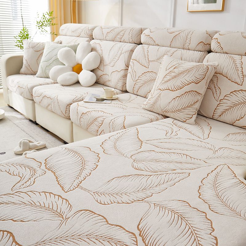 Copridivano Leaf New, copridivano universale all inclusive, copridivano elastico universale per quattro stagioni, copridivano antigraffio, copridivano protettivo_voghion.com