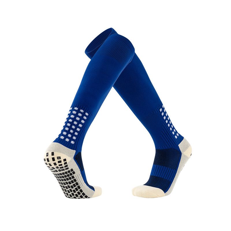 Football high top adult men's sports soc non slip glue thickened stockings outdoor professional training_voghion.com