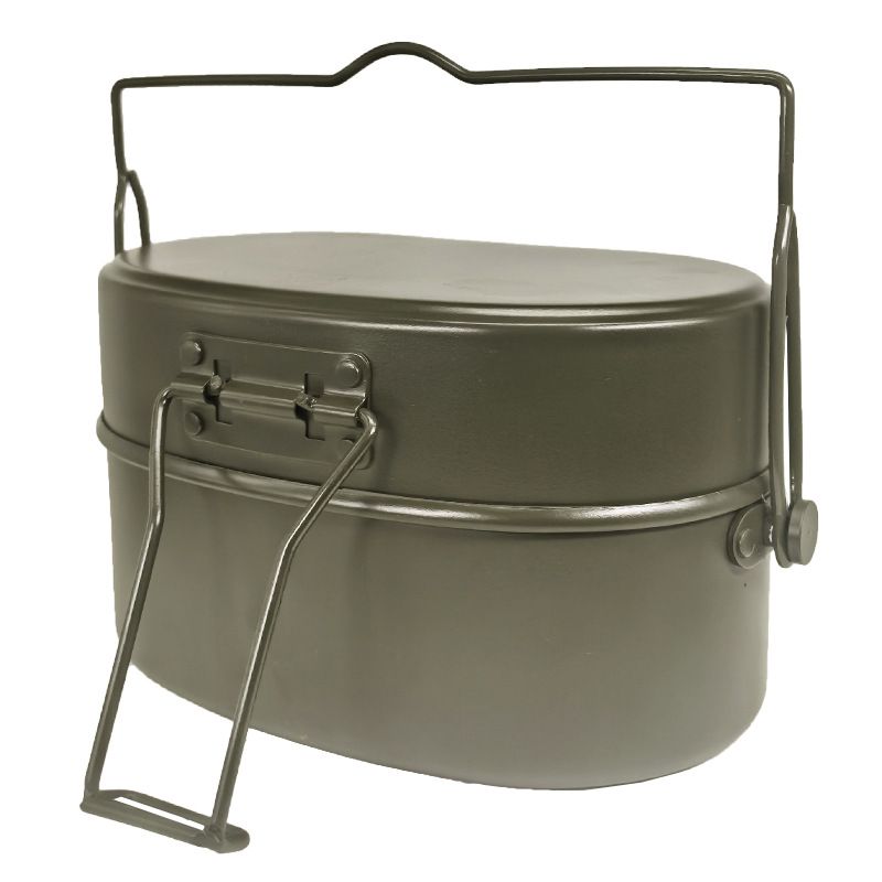 Dreiteiliges Set Individuelle Aluminium Outdoor Camping Enthusiasten Multifunktionale Bento Militärische Ausbildung Mittagessen_voghion.com