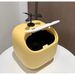 【100 Pieces For New Home】Ninja Desktop Trash Can Office With Lid Press-Type Mini Storage Bin_voghion.com