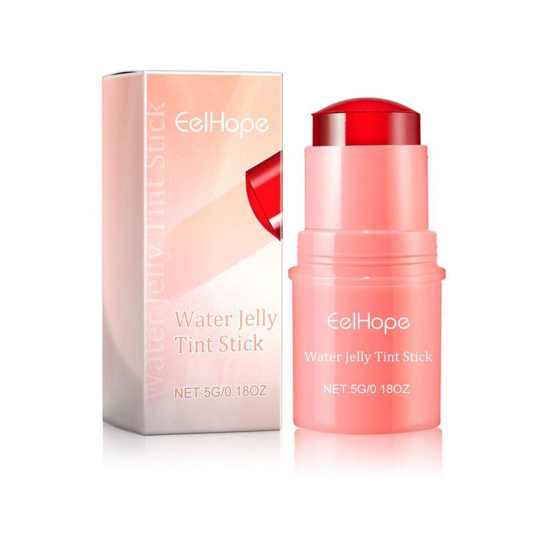 Eelhope Water Jelly Tint Stick, Blush Whitening Natural Long Lasting Lip Matte Moisturizing Lip Color Makeup Combination_voghion.com