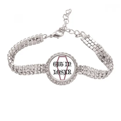 Pulsera de tobillo con cadena de tenis con caja para ocultar fallas y joyas de diamantes_voghion.com
