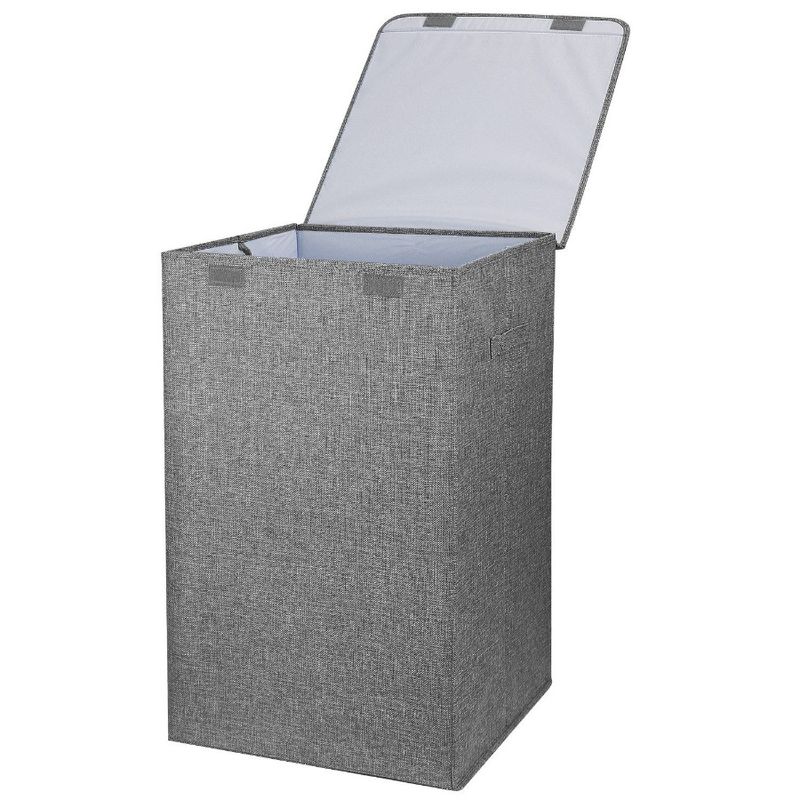 Laundry With Lid Hampers Handles Basket Laundry Foldable Organizer Storage Clothes Washing_voghion.com