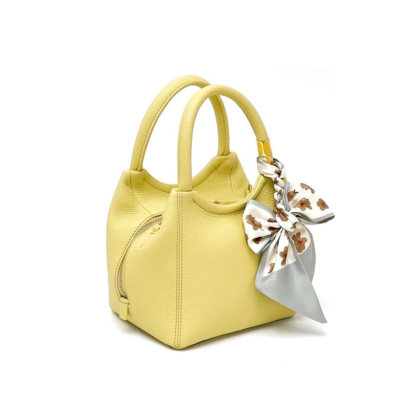 Sac seau en cuir de vache pour femmes, couche de tête, niche, texture haut de gamme, sac à main à bandoulière_voghion.com
