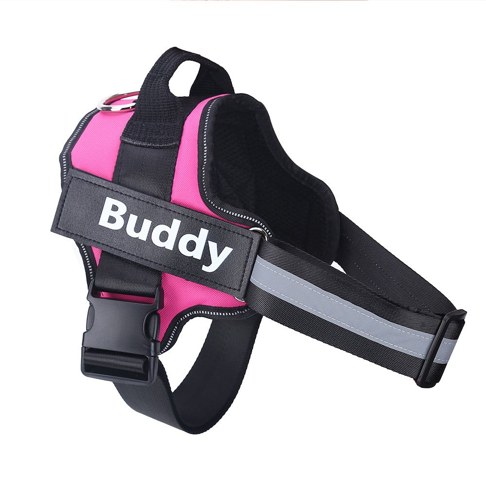Explosion-Proof Pet Harness Large Dog Leash Vest-Style Reflective Chest Strap_voghion.com