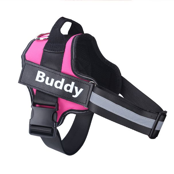 Explosion-Proof Pet Harness Large Dog Leash Vest-Style Reflective Chest Strap_voghion.com