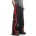 Herren Streetwear Cargohose – Double-Zip Tech Joggers (Olivgrün/Rot, Polyestermischung, M-3XL)_voghion.com