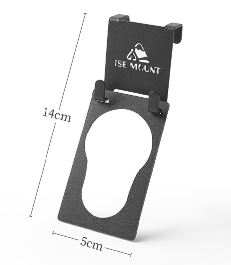 ISE MOUNT Outdoor Split Stove Head Gas Tank Stainless Steel Portable Tableside Storage Hook Camping Accessories_voghion.com