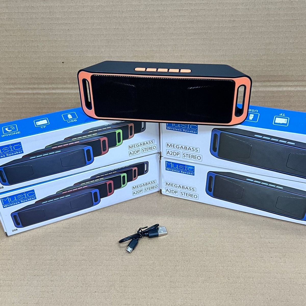 SC208 Mini Bluetooth Speaker (Portable Speaker With TF Card Playback & Enhanced Bass - Ideal For Home/Outdoor Use, Compact Design)_voghion.com